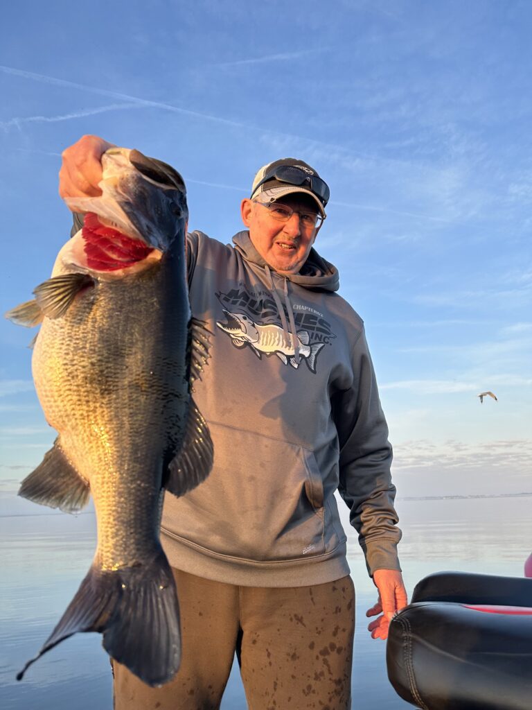 Trophy Largemouth Bass From A Guide Trip