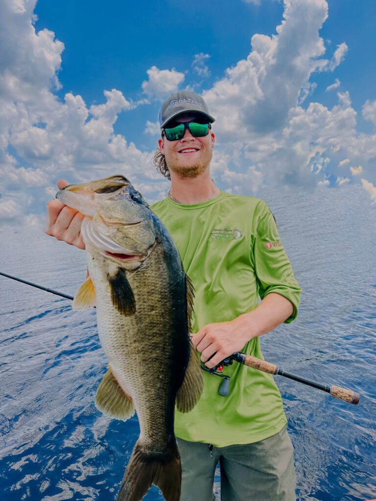 Big Bass On A Guide Trip