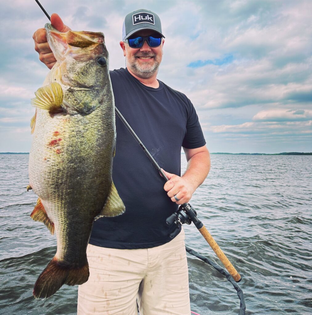 Trophy Bass Caught On Artificial